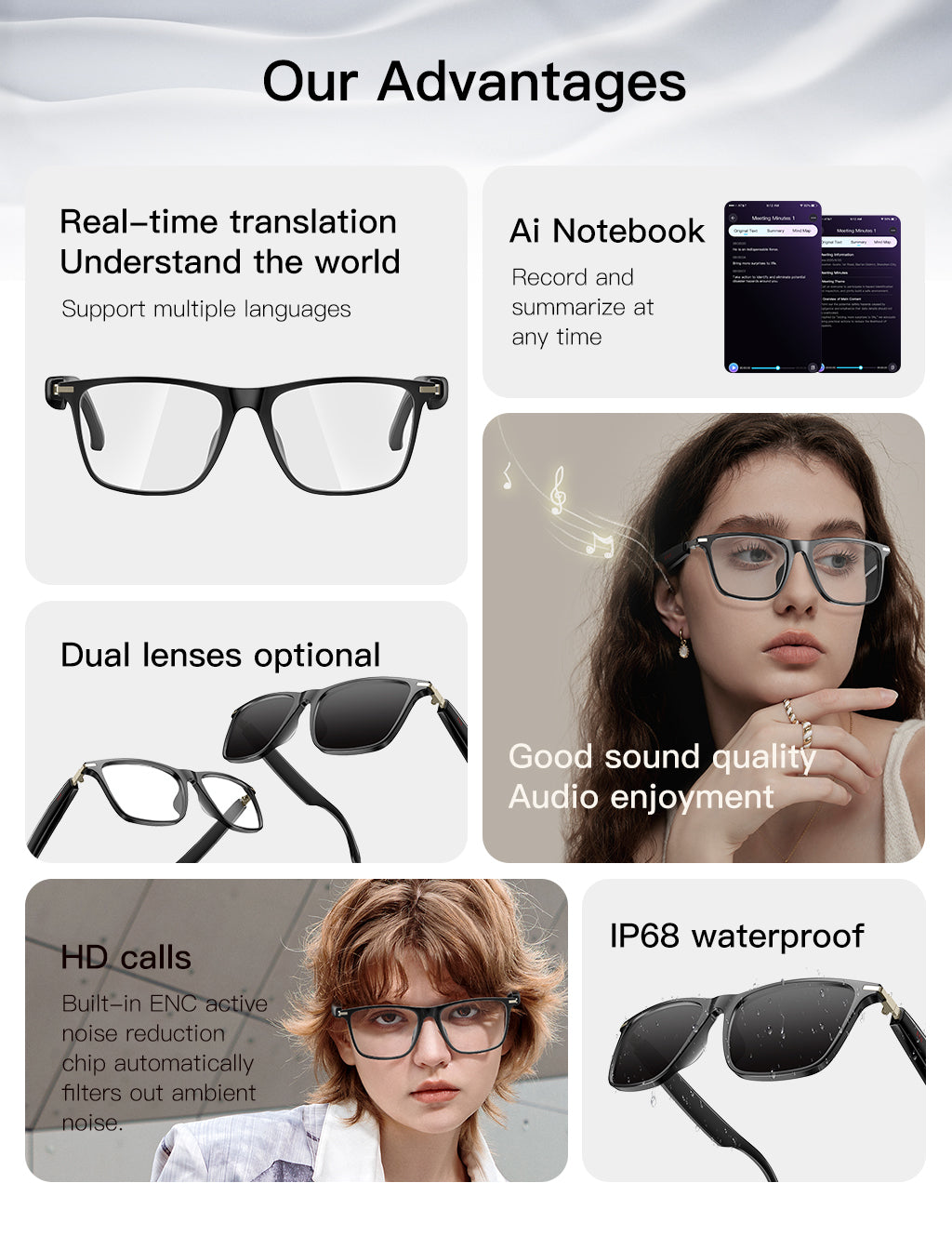 M01 PRO AI Glasses