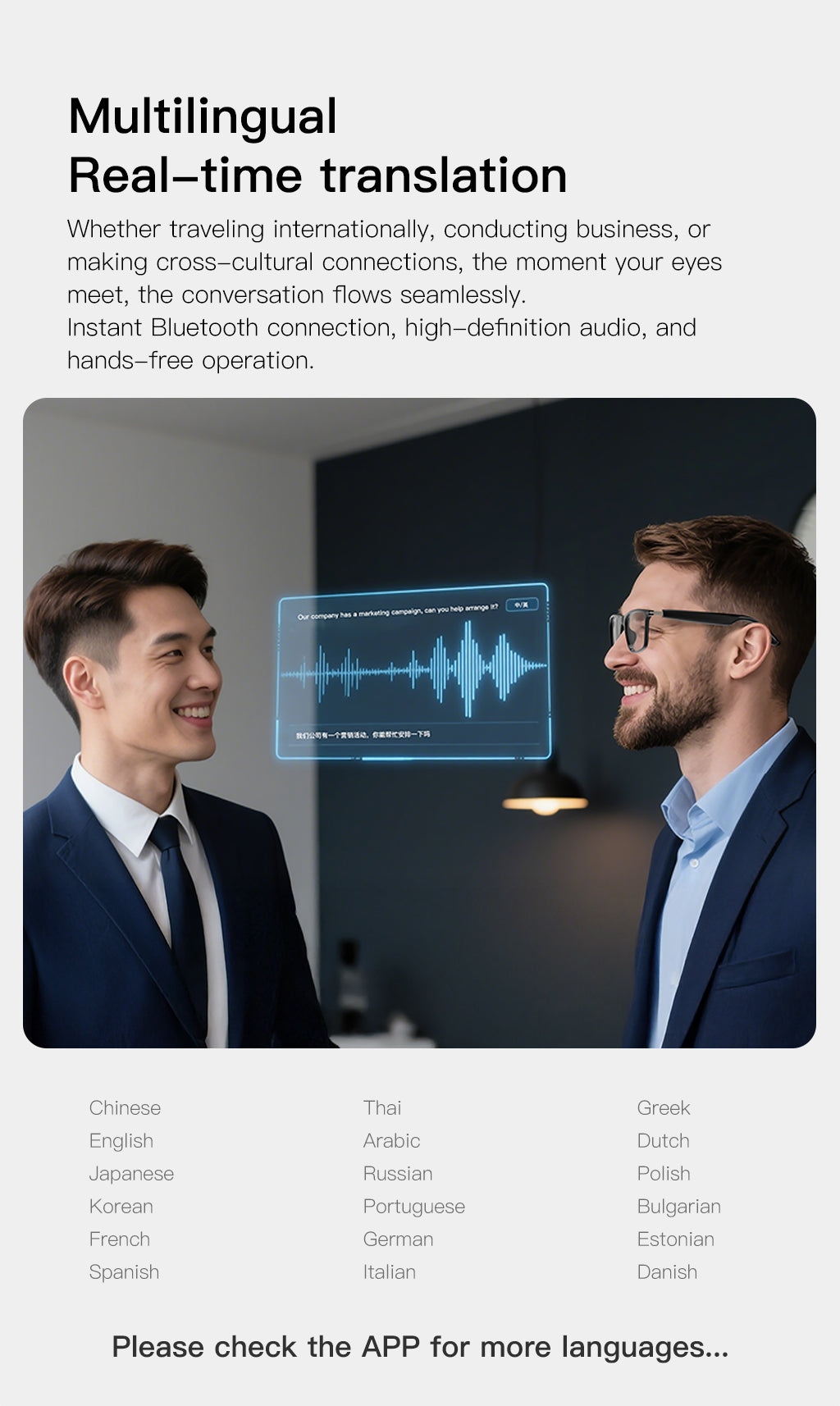 M01 PRO AI Glasses